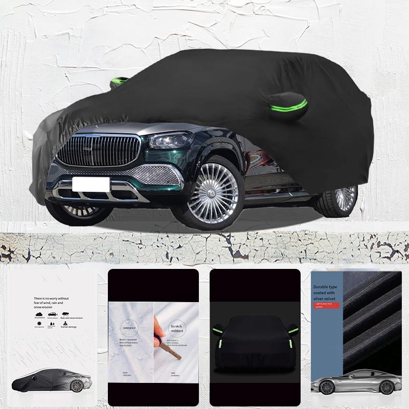 Car Cover Customized For Maybach GLS Outdoor Sun Shade Anti-UV Rain Fog Resistant Cover Dust Proof Car Outdoor Full Coverage
