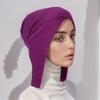 NEW Cotton Undercaps Cross Front Tie Back Inner Adjustable Muslim Under Scarf Saudi Arab Women Inner Hijab Cap