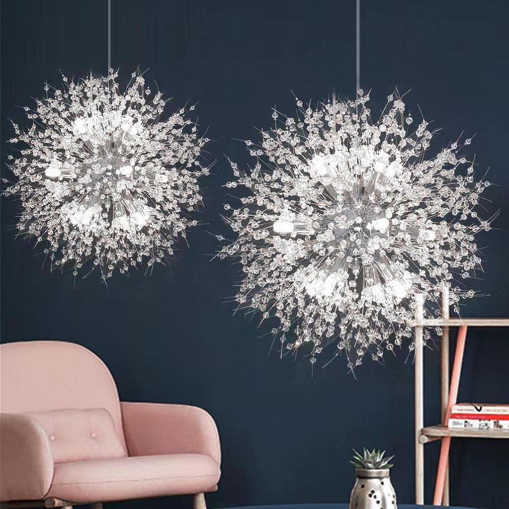 Kristall-Kronleuchter, 8-flammige Deckenleuchte Pendelleuchte für Esszimmer Schlafzimmer Küche