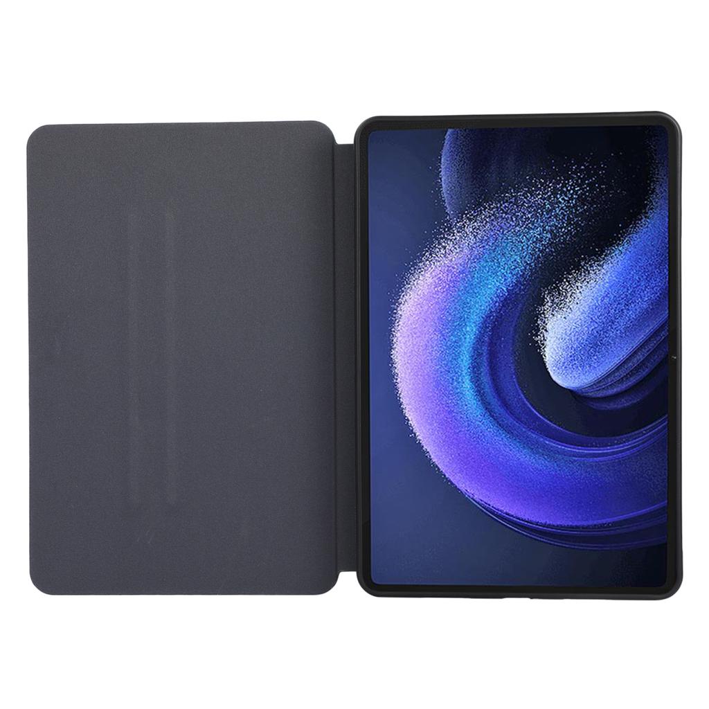 For Xiaomi Pad 6 Leather Case Foldable Stand Inner Soft TPU Tablet Cover