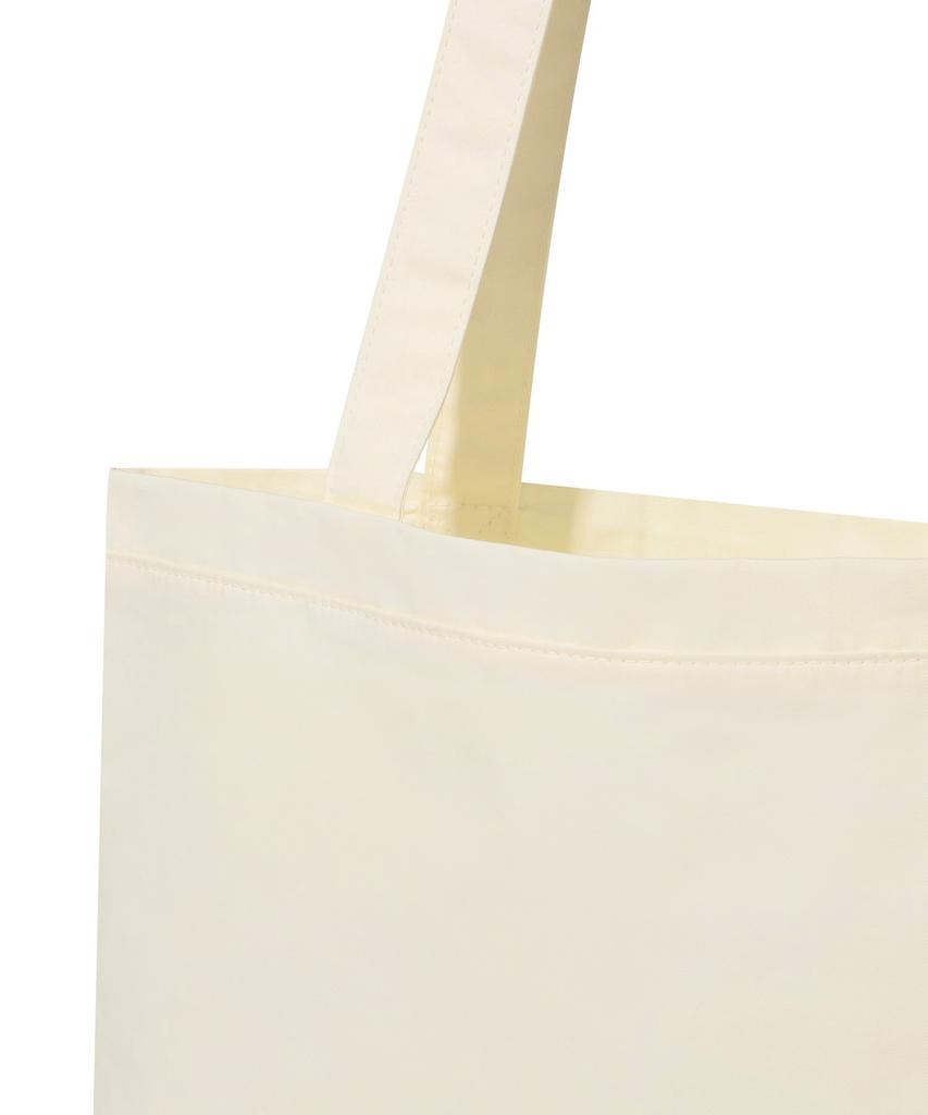 Covernat Woman Clover Heart Cooper Logo Seoul Eco Bag Cream