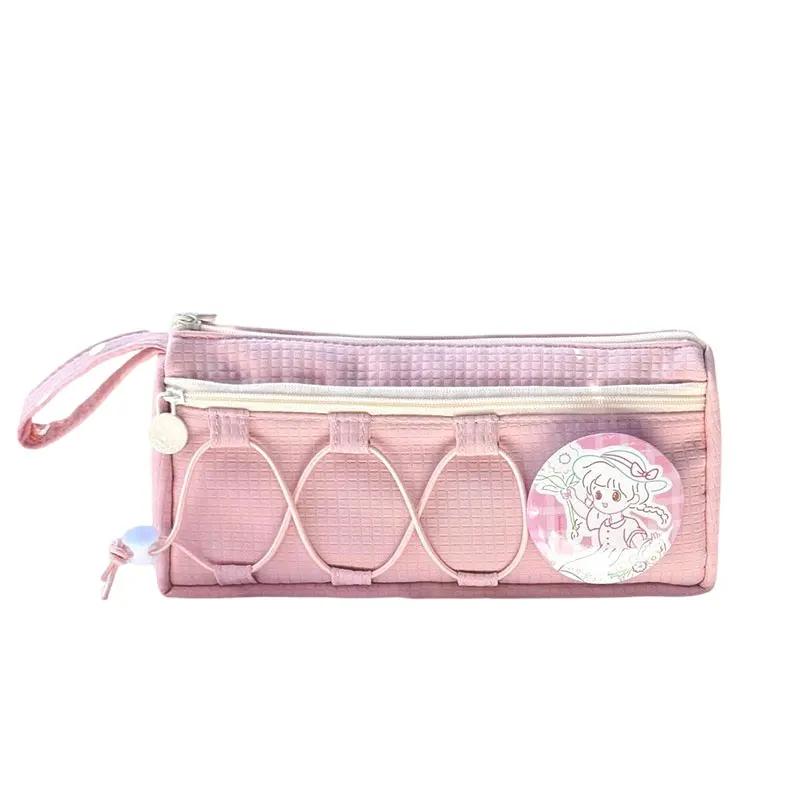 

Милий Естетичний Пенал Каваї Пенал з Каваї Значками Велика Сумка-Органайзер для Олівців Препі Приладдя Каваї Сумка Сумка для Олівців