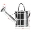 Practical Stainless Steel Watering Can Removable Spray Head Versatile Garden Water Dispenser for Indoor Potted Plants