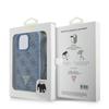 Guess Guhcp16Xp4Tdscpb Iphone 16 Pro Max6.9 Niebieski/Blue Hardcase Leather Metal Logo Strass Crossbody
