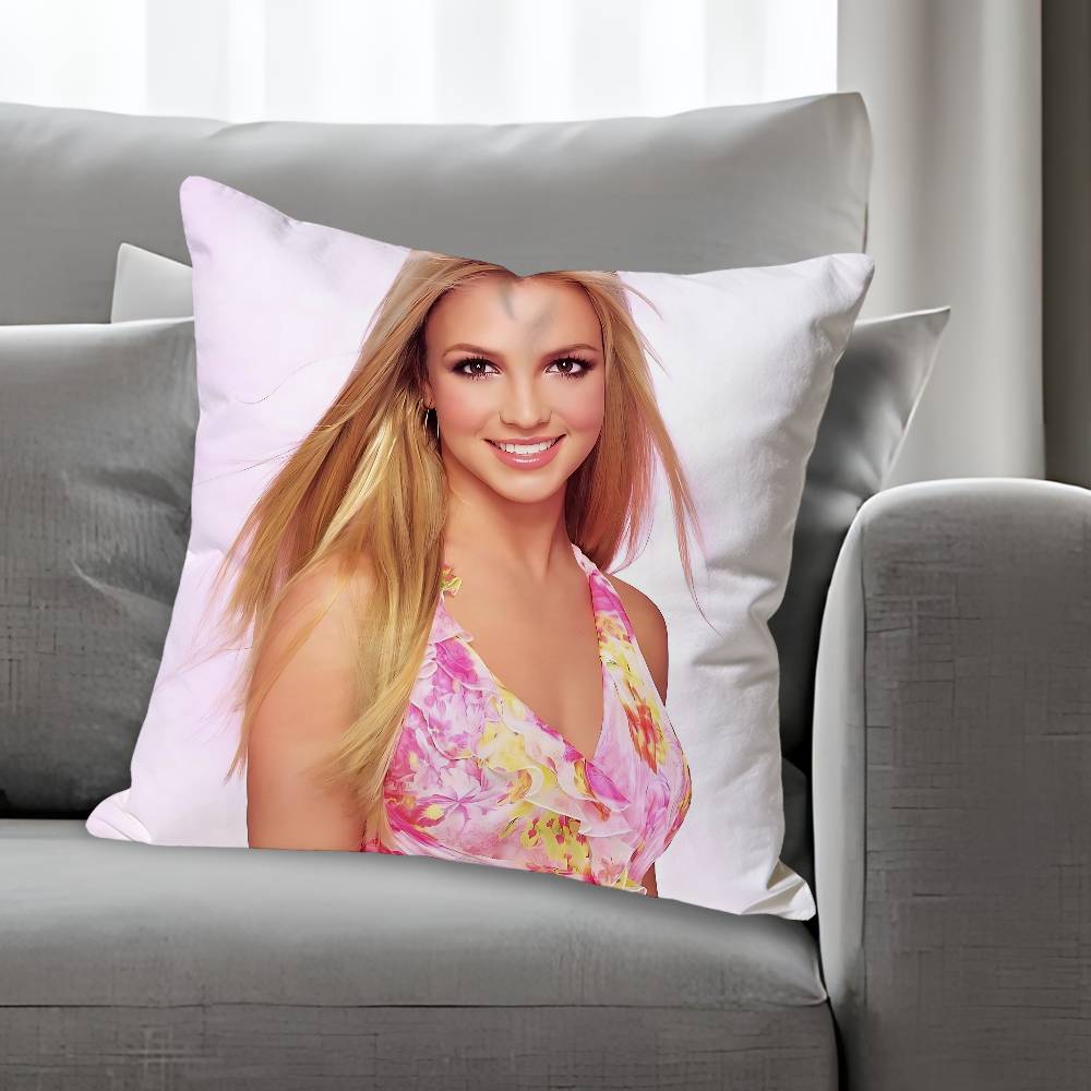 BBritney Singer Spears Verschiedene Größen Quadratische Kissenhülle Für Auto Haus Schlafzimmer Dekor Benutzerdefiniertes Valentinstagsgeschenk