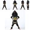Soft Material Boys Kids Ninja Assassin Samurai Costume For Spring Summer Autumn