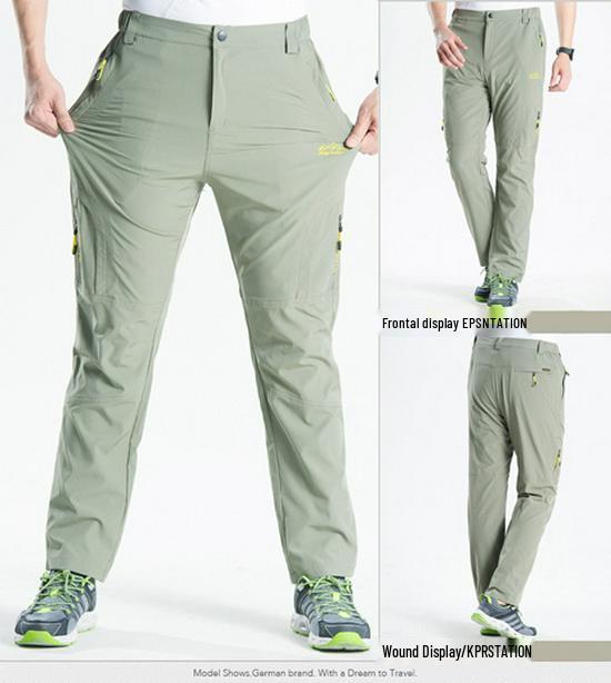 

Men s Summer Quick-Dry Waterproof Breathable Ultra-Thin Loose Pants XXXL чорний колір сірий