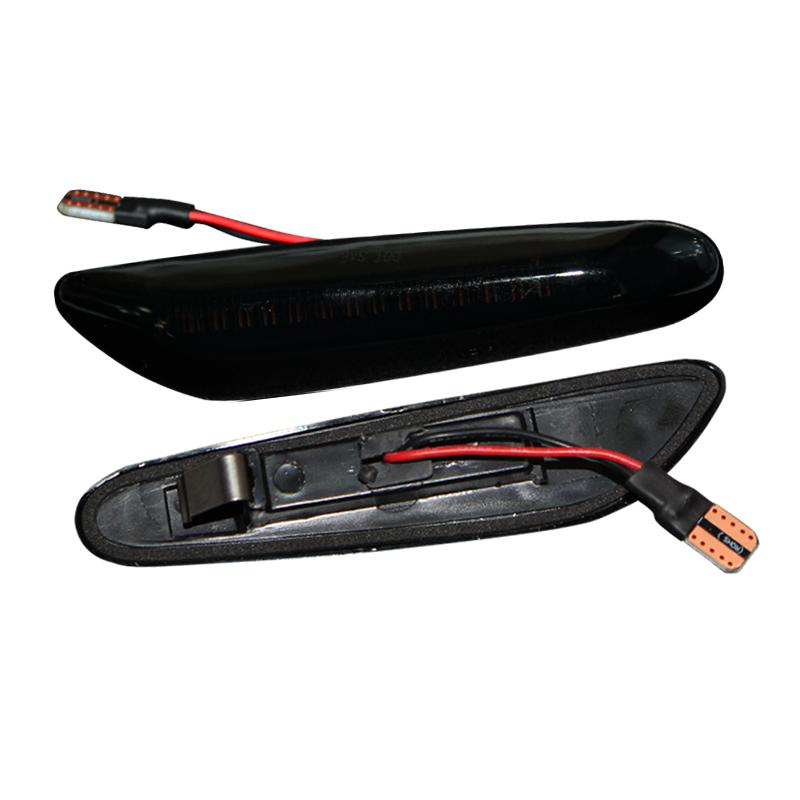 2pcs for BMW Led Dynamic Side Marker Turn Signal Light Sequential Blinker Light for E90 E91 E92 E93 E60 E87 E82 E46 Error Free