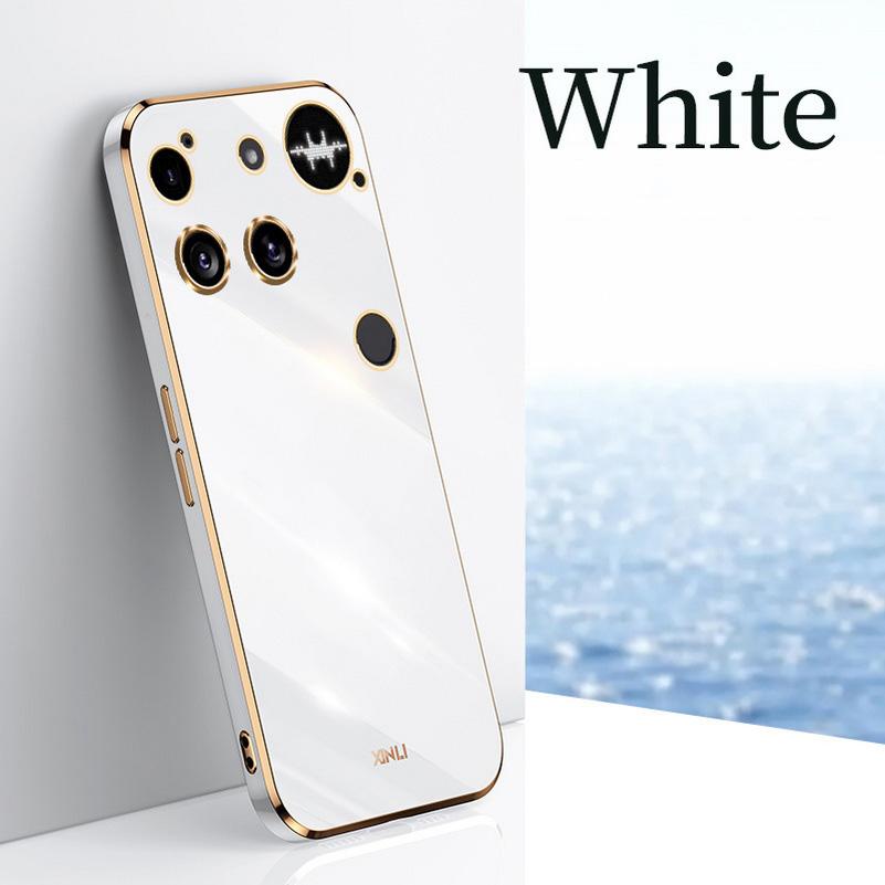 Electroplated Gold Border Case For Nothing Phone3 Phone (3a) Pro Phone 3A Phone 2a 2 Nothing CMF Phone2 Soft Plating Edge Cover