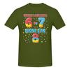 Piece Funny th Birthday Novelty  Cotton TShirt Bruh I Survived Party Vibes Tees Tops For Unisex