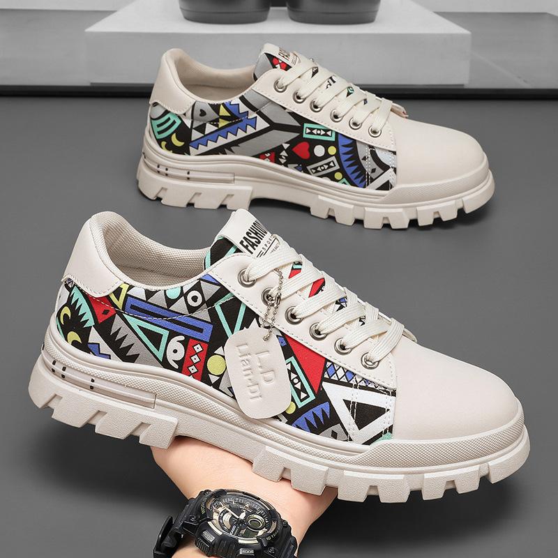 Spring and summer new large size sports shoes student casual running shoes board shoes 39