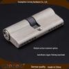 Stainless Steel Sliding Door Lock with Single Narrow Hook for Bathrooms