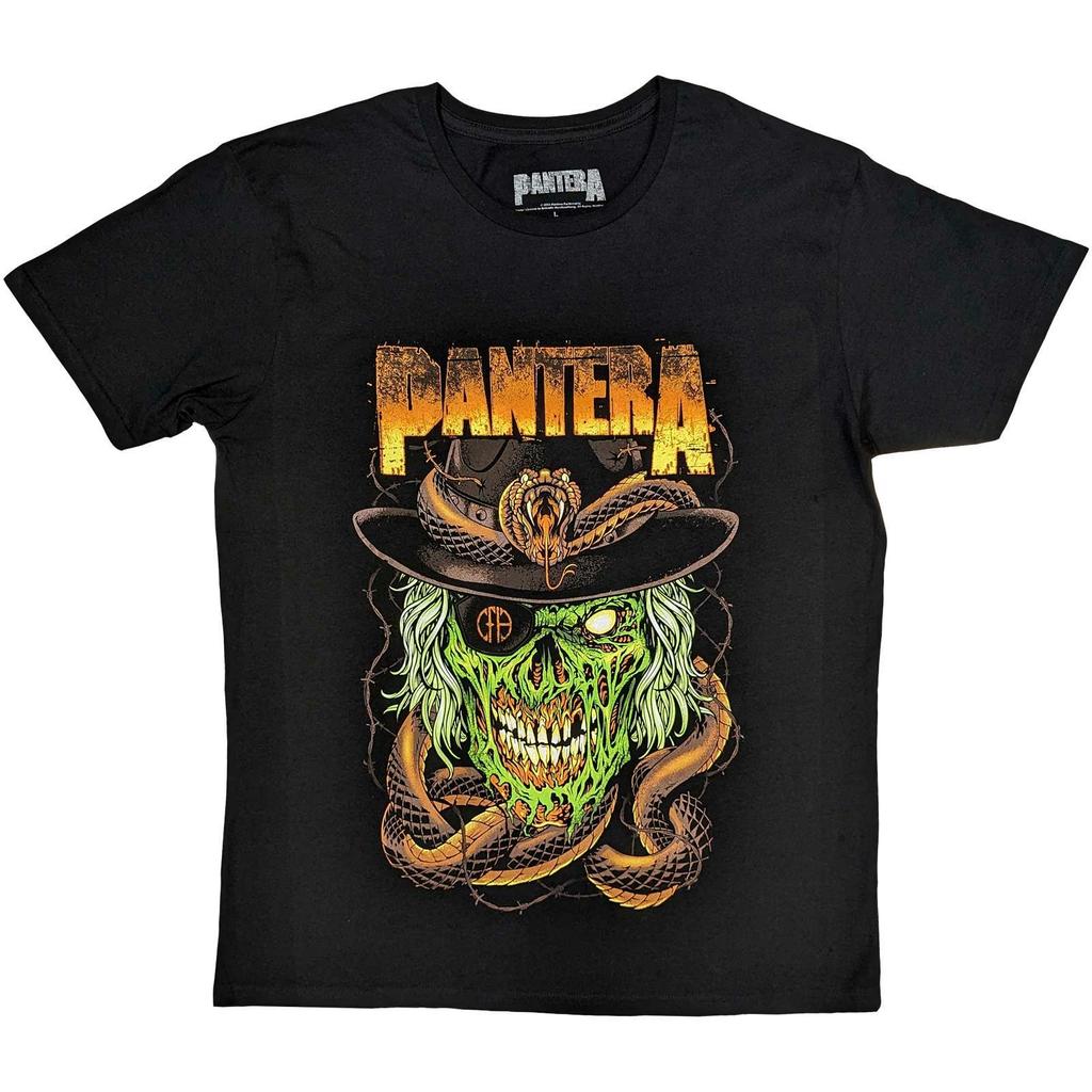 American Heavy Metal Band Pantera Poster Graphic Print Tshirt Men Women Crewneck Cotton Tee New  Harajuku Fashion Oversized Top