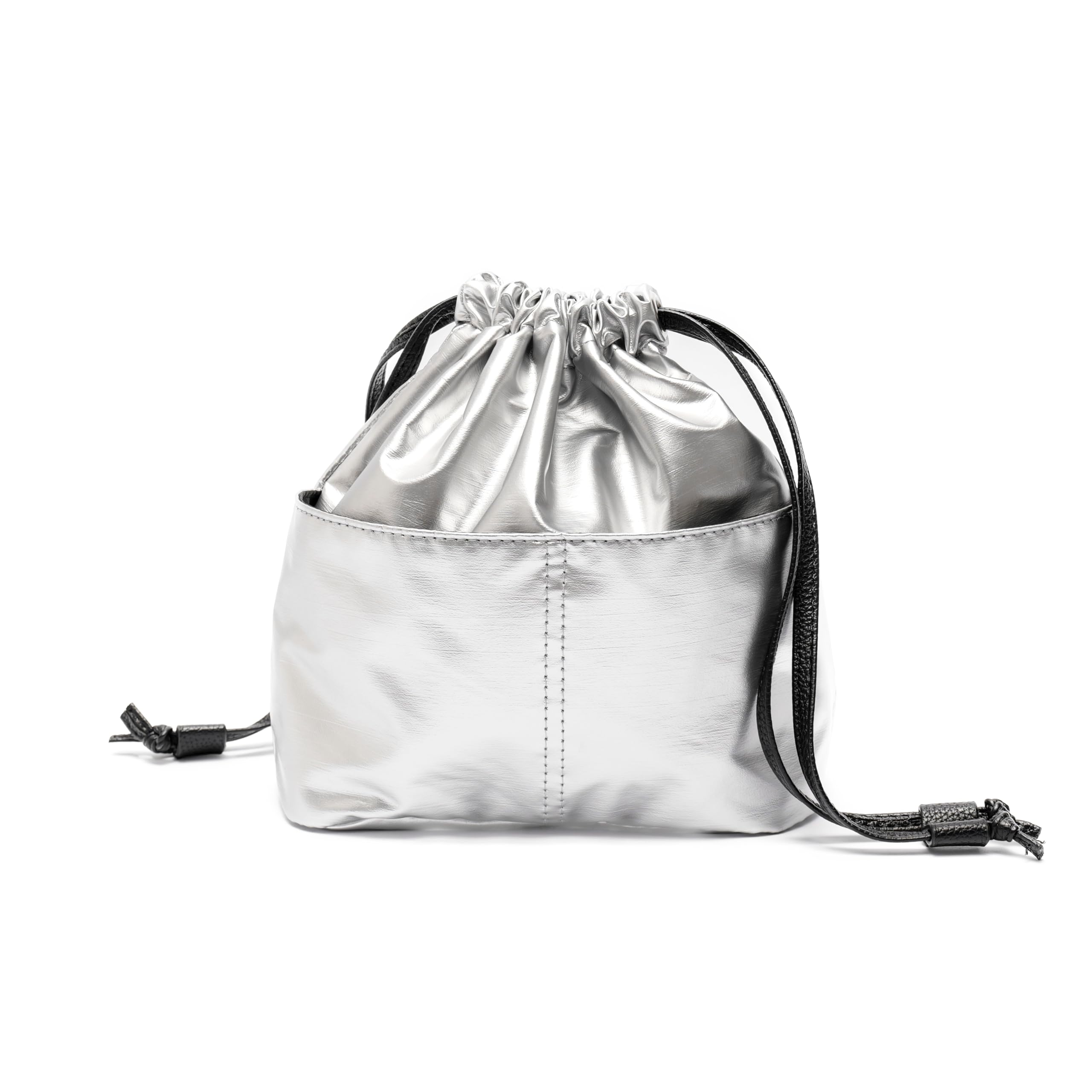 Переименовать 3-стороннюю блестящую сумку-тоут со шнурком, сумку через плечо RSG23136