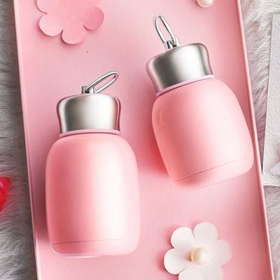 İçecek Kapları Sevimli Zarif Paslanmaz Çelik Vakumlu Mataralar Termoslar Bardaklar Kupalar Yalıtımlı Şişeler