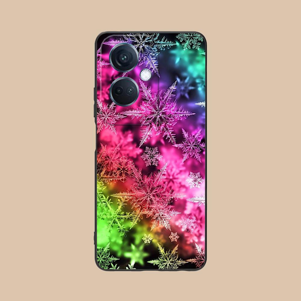 Winter Snowflake Mobile Cell Phone Case for OPPO Find X9 X8 X7 X6 X5 X3 X2 Plus S Pro Ultra Lite Colorful Printing Cover Luxury