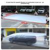 Grande housse de voiture imperméable en polyéthylène - Épaisse, résistante à l'humidité et à la poussière, protection complète