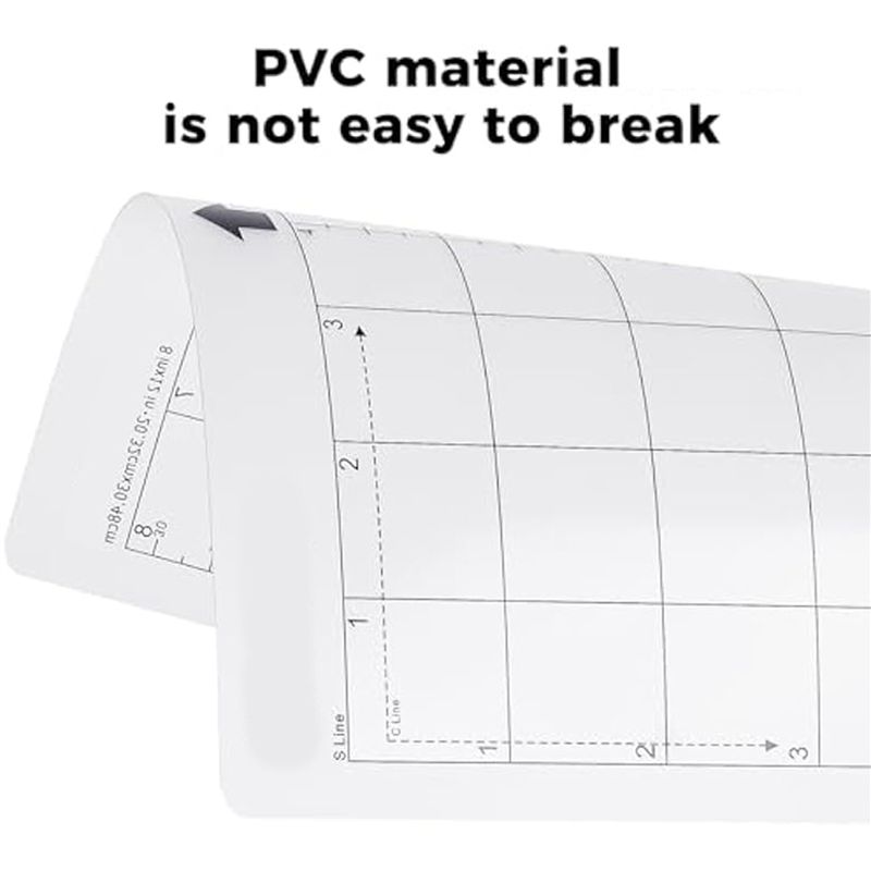 ABWR-Cutting Mats For Silhouette Portrait(12 Pack) 12X8in Cutting Mats Replacement For Silhouette Cameo Accessories