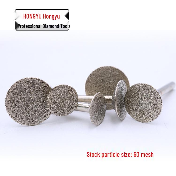 Diamond Grinding Head for Nails, T-Shape for Polishing Stone, Glass, and Ceramic