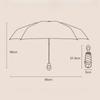 1pcs Portable Foldable Umbrella Manual Sun Rain Umbrella UV Protection Sunshade for Outdoor Travel Daily Use