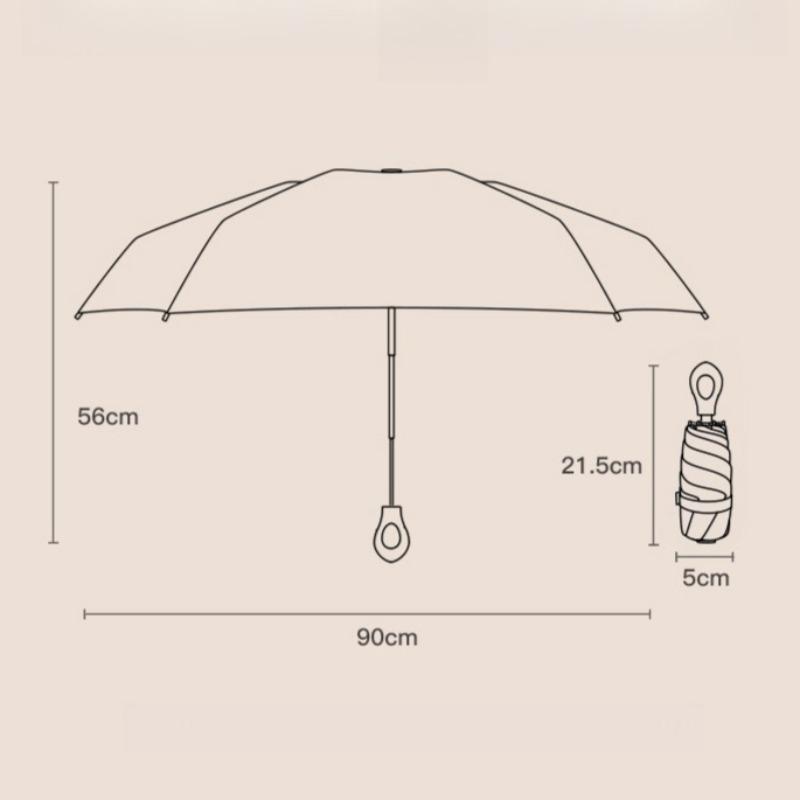 1pcs Portable Foldable Umbrella Manual Sun Rain Umbrella UV Protection Sunshade for Outdoor Travel Daily Use