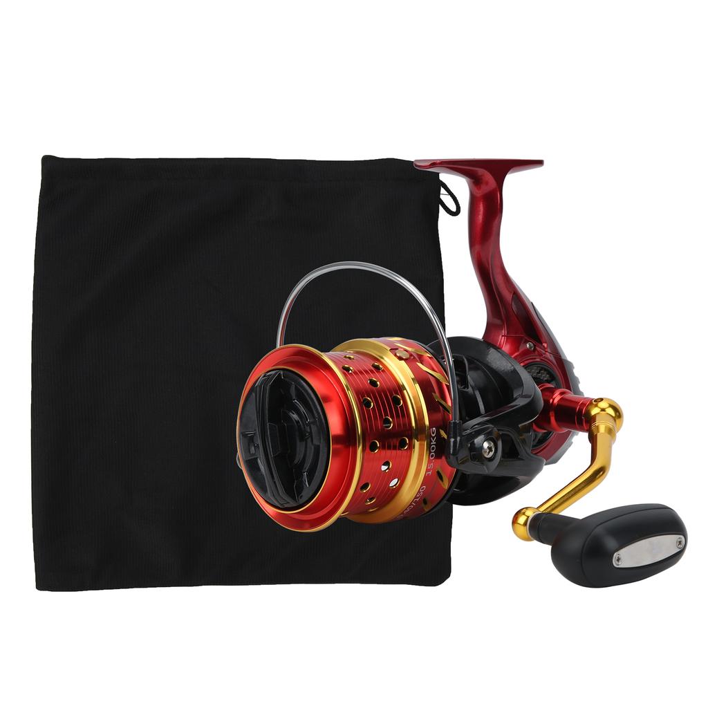 Metal Fishing Spinning Reel 4.1:1 Gear Ratio High Speed Carving Spool Fishing ReelCS8000