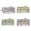 Bow Stationery Bag Transparent Storage Bag Cute Pen Box  Gift