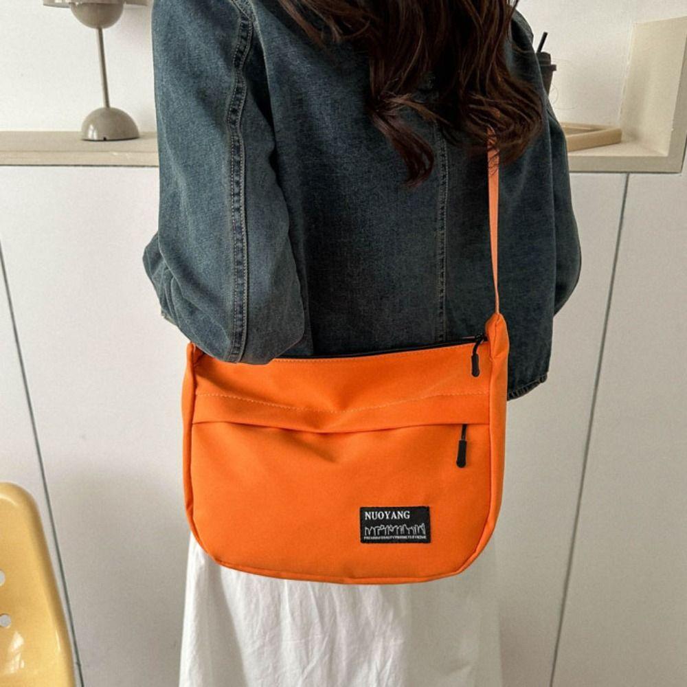Handbag Oxford Shoulder Bag Large Capacity Sports Crossbody Bag Fashion Canvas Dumpling Bag  Girls