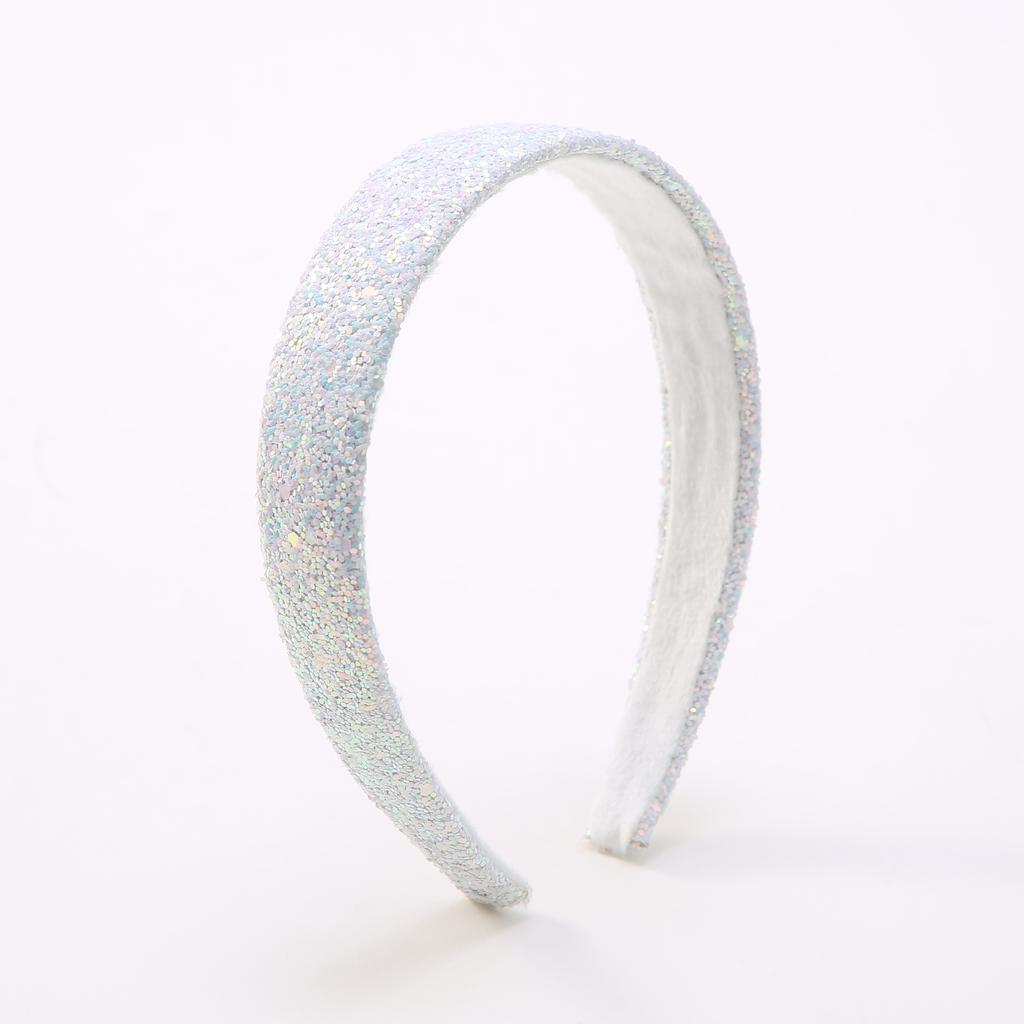 Glitzernde Stirnbänder für Kinder, Haarschmuck für kleine Mädchen, Süßes Stirnband für Kinder, Dickes Glitzer-Kinderhaarband