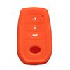 Silicone Car Key Case Cover For Toyota Chr Rav4 Auris Avensis Prius Aygo Camry Corolla Land Cruiser 200 Prado Crown Key