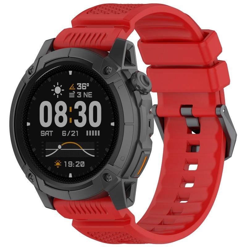 Silicone Strap for COROS NOMAD Smartwatch 24mm Width Bracelet Sport Watch Replacement Wristband for Coros Nomad Band Accessories