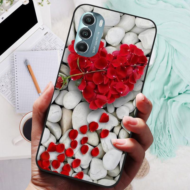 For Moto G Stylus 5G 2022 Case Black Cover Lion Wolf Silicone Soft Back Cases For Motorola Moto G Stylus 4G 5G Protective Shell