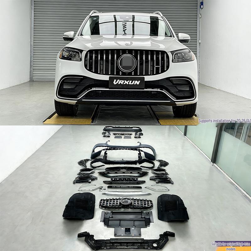 20-26 Mercedes-Benz GLS-Class X167 GLS63 AMG Body Kit: Front/Rear Bumpers & Grille