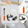 Complete Golf Club Grip Kit Featuring Tape Strips and Vise
