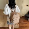 Large-capacity commuter women's bag spring and summer new trendy backpack simple fashion lightweight travel backpack