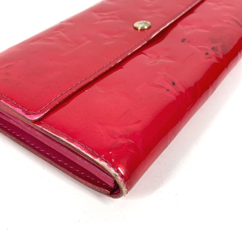 Louis Vuitton M93633 MonogramVernis Portefeuille Sarah bifold Long Wallet