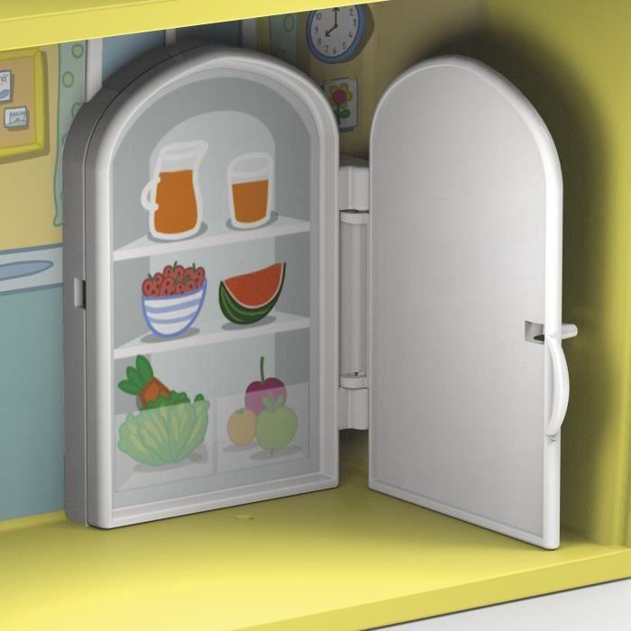 Peppa Pig La maison familiale de Peppa, Jouet pour enfants d'âge préscolaire, comprenant une figurine et 6 accessoires, dès 3 ans