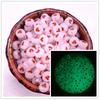 New 100pcs 6X6mm 7x4mm Spaced Acrylic Round Beads Love Heart Shape Beads for Jewelry Making DIY Charms Handmade Bracelet