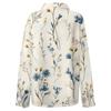 Skjorte for kvinner Bluse med knapp Langermet Uformell Basic skjortekrage Vanlig topp
