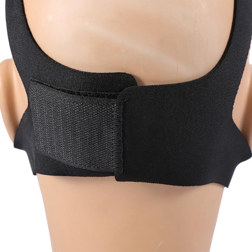 Kinnriemen Anti-Schnarch-Gürtel Apnoe Kieferstütz-Lösung Schlaf