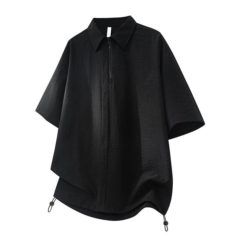 Summer Collar Men's Short Sleeved Shirt Casual Business Shirt
