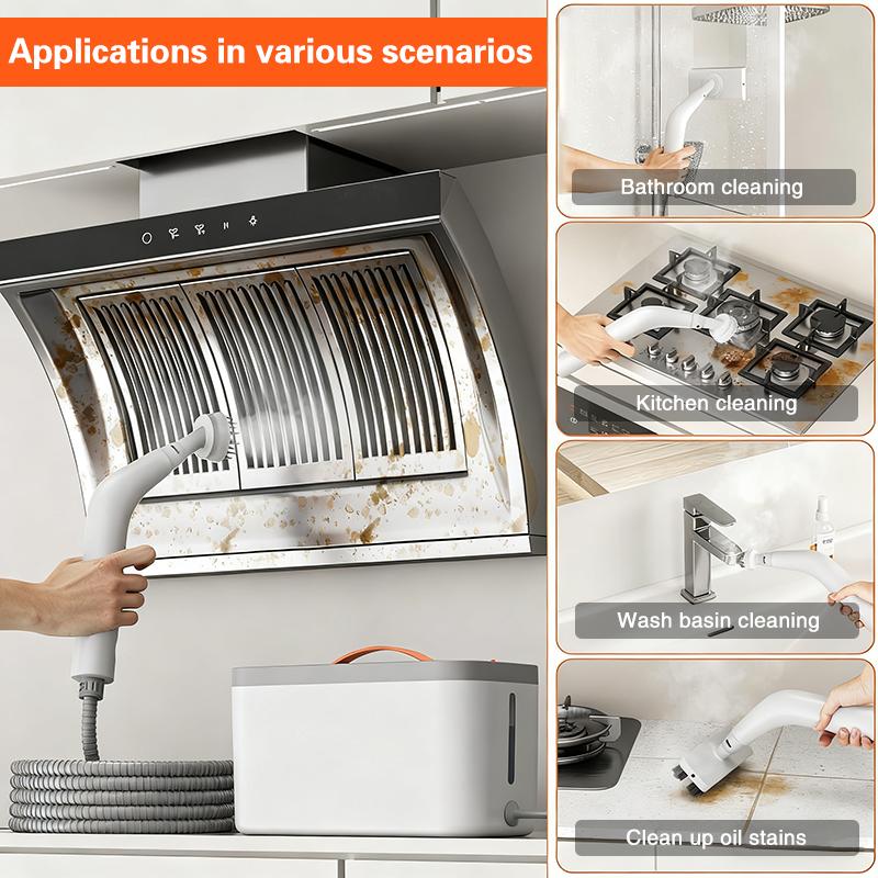 Handheld High Temperature Steam Cleaner Kitchen Hood Cleaner for Deep Cleaning and Sanitising Electric Steam Cleaner