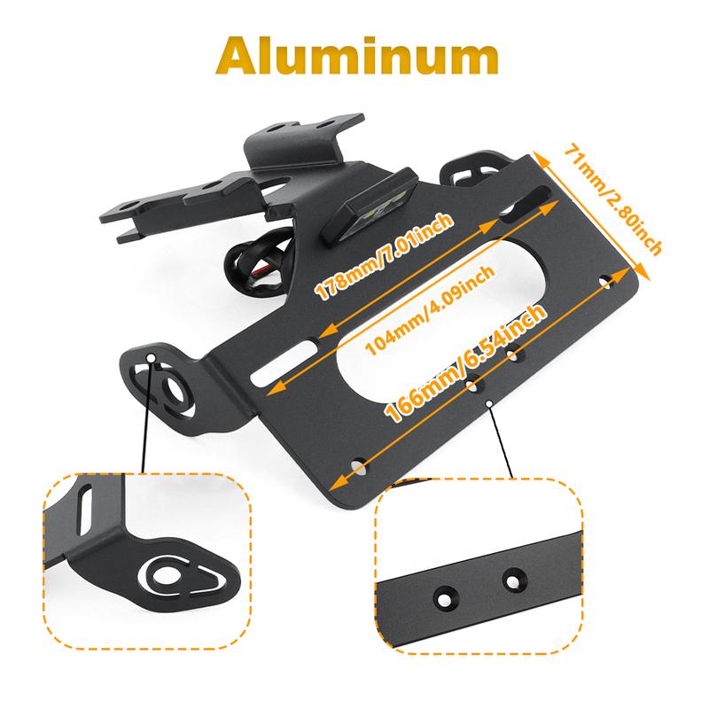 Fit For Yamaha MT-09 MT09 FZ09 FZ-09 2014 2015 2016 Tail Tidy Fender Eliminator License Registration Plate Holder