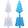 Diy Crystal Drop Glue Aromatherapy Gypsum Abrasive Three-dimensional Christmas Tree Decor Ornament Pendant Silicone Mold