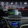 Car HUD Display, GPS Smart Gauge High Definition HUD Car Diagnostic Tool Safe Driving Computer Overspeed Fault Alarm