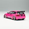 POPRACE Diecast 1/64 Scale Honda Pandem Civic EG6 Sports Car Model Alloy Honda Pandem Civic EG6 Car Model Static Ornament