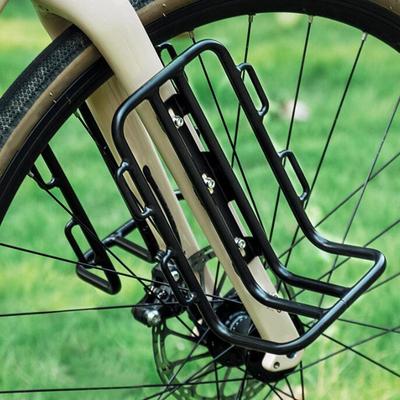 1 Stück Fahrrad Frontgepäckträger Tasche Halterung Fahrradzubehör Gepäckträger Ladefläche für Radfahren Outdoor Touren