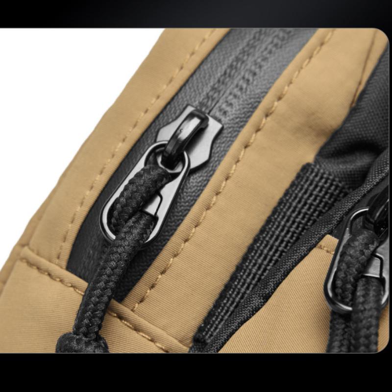 Fashion Crossbody Bags Men Casual Oxford Shoulder Bag for Men Ultra Lightweight Mini Crossbody Bag Waterproof Outdoor Sling Bags