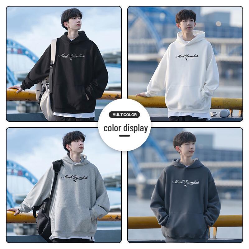Mark Fairwhale Men's 2025 Autumn Heavyweight Hooded Sweatshirt