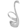 Tableware Holder Innovative Swan Shaped Cutlery Fork Spoon Storage Rack Organizer Silver